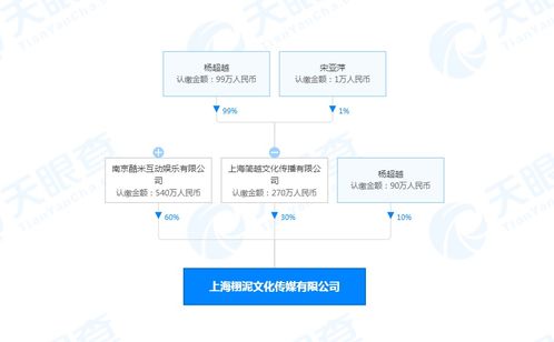 楊超越跨界投資AI領(lǐng)域，新公司布局傳媒與人工智能軟件開(kāi)發(fā)